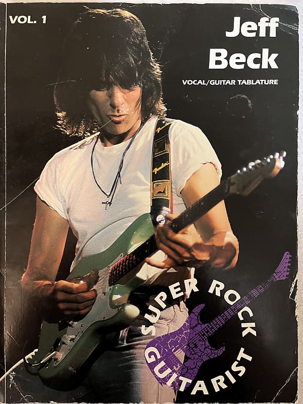 Jeff Beck - Super Rock Guitarist Vol. 1 - Guitar Tab / Tablature Book image 1