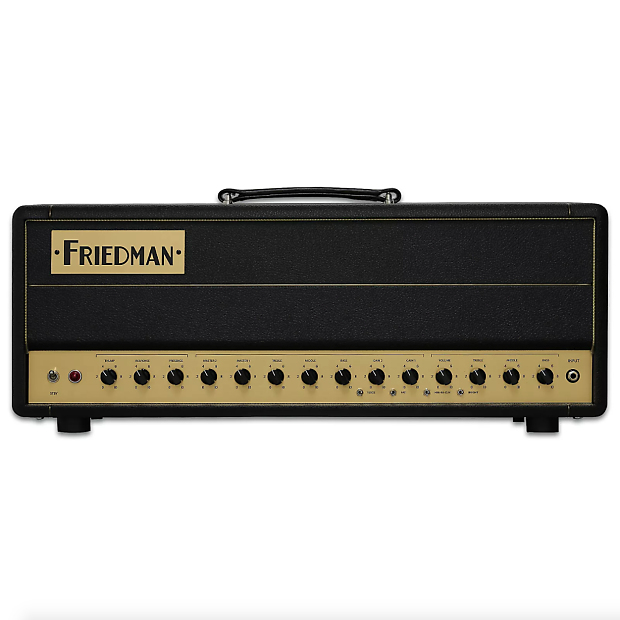 Friedman BE-50 Deluxe 3-Channel 50-Watt Tube Guitar Amp Head image 1