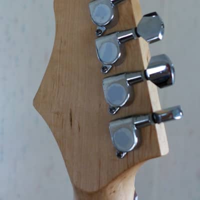 Natural Maple Wood Electric Guitar (a real beauty, see video) image 11