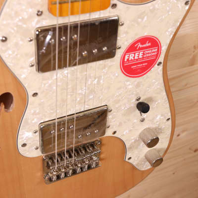 Squier Classic Vibe '70s Telecaster Thinline - Maple Fingerboard, Natural image 3