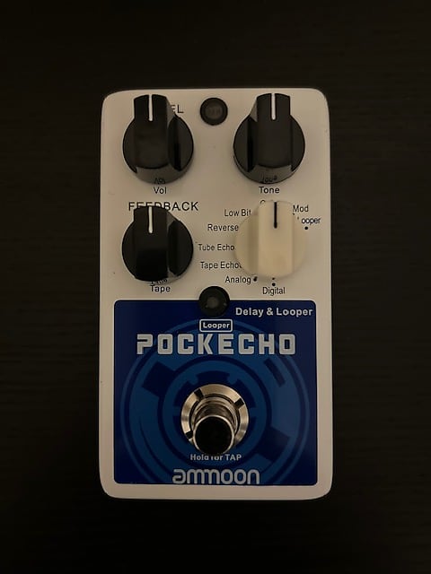 Ammoon Pockecho Multi Delay (incl. Reverse) & Looper Electric