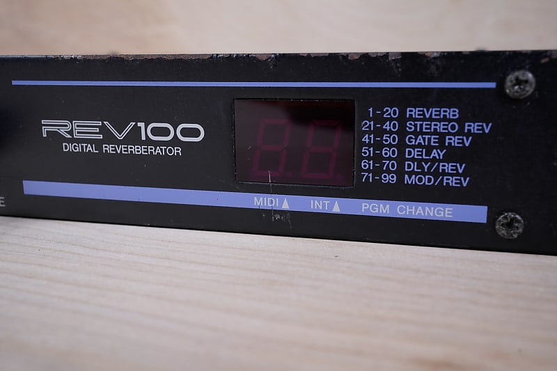 Yamaha REV100 Digital Reverberator | Reverb Canada