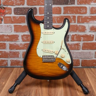 Fender Japan Stratocaster ST57-TX Fiesta Red S/N S094848