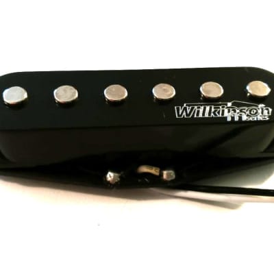 Wilkinson M Series for Fender Stratocaster Black Pickup Set - Bridge, Neck and Middle image 2