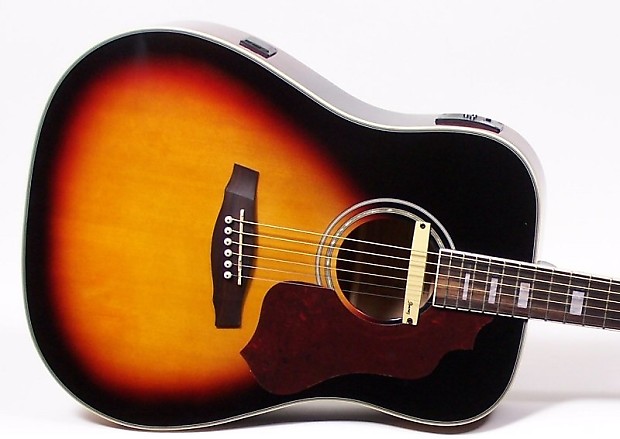 Ibanez Sage Series SGE220VS Dreadnought Acoustic Electric Guitar