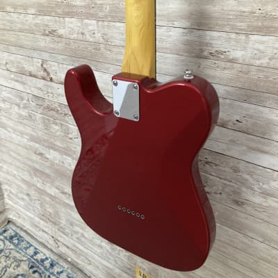 Used G&L Tribute Series ASAT Classic Bluesboy with Rosewood Fretboard 2010 Candy Apple Red image 11