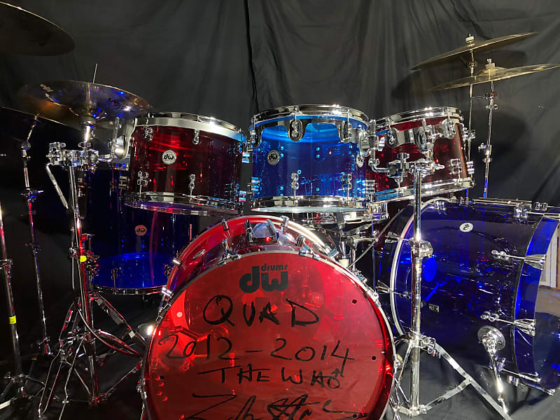 Zak Starkey’s The Who 201213 Quadrophinia DW Custom Drum Reverb