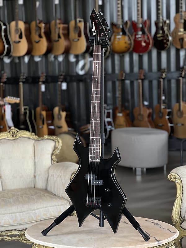 B.C. Rich Warlock Bass Reverse Headstock Neck incl. Reverb