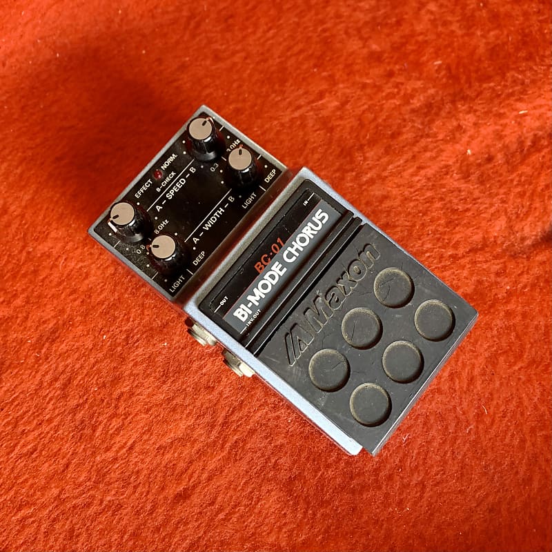 Maxon BC-01 Bi-Mode stereo analog chorus pedal 1980’s original vintage mij  japan