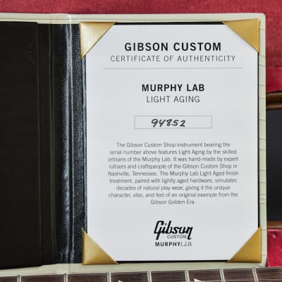 Gibson 1959 Les Paul Standard Dirty Lemon Burst Murphy Lab Light Aged Dirty Lemon 2024 (94852) image 6