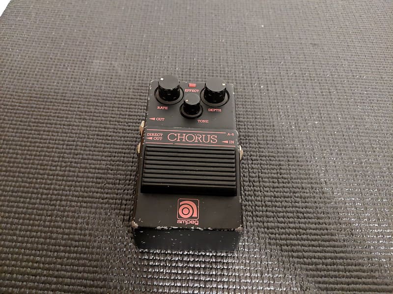Ampeg A6 Chorus 1980s Black Electric Bass Guitar Reverb Canada