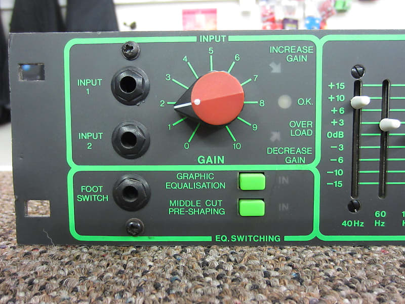 現状品 GP11 GRAPHIC PREAMPLIFIER トレースエリオット Yahoo!オークション - 通電確認済 TRACE ELLIOT トレース