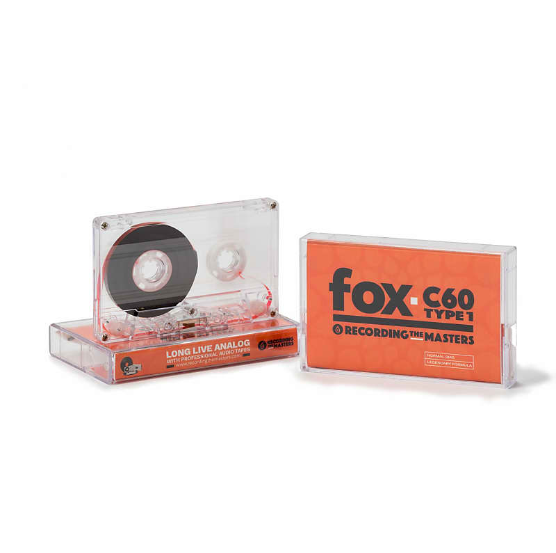 RECORDING THE MASTERS 60 Minute Cassette Tape Reverb