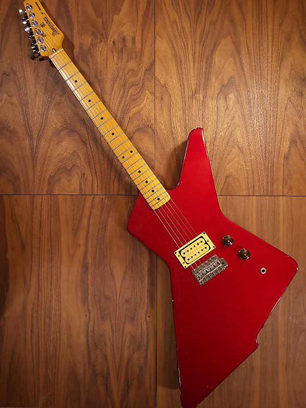 Ibanez DT150 X Series Destroyer 1982 Candy Apple Red | Reverb