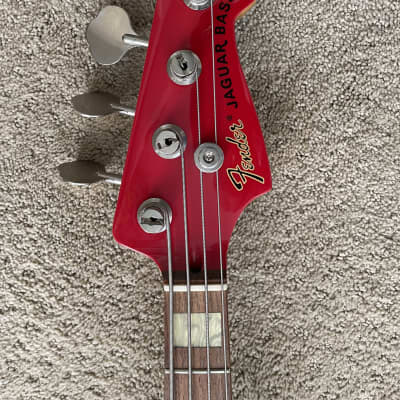 Fender JAB J-Craft Jaguar Bass 2005 - 2014 Red image 4