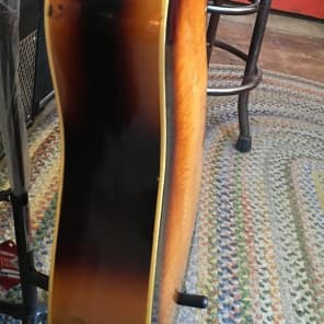 Framus 5/296 Texan 12 String (currently set up for 6) 1970s 2 Color Sunburst image 7