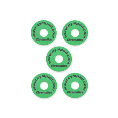 Cympad Chromatics Set 40/15mm Green (5pcs) image 1