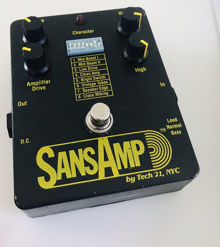 Tech 21 SansAmp (Original 90s pre-classic) | Reverb