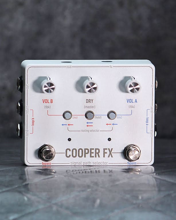 ギター Cooper FX signal path selector Cooper Fx - Signal Path Selector | Mass Street Music