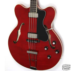 Hofner HCT-500/7 Verythin Bass Red image 1