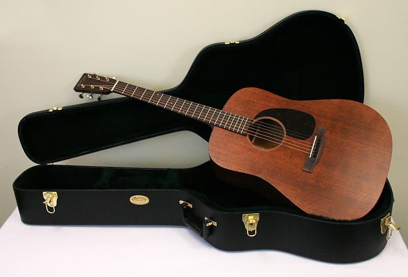 Martin D-15M Mahogany with Case, DISCOUNTED b/c 2 dings image 1