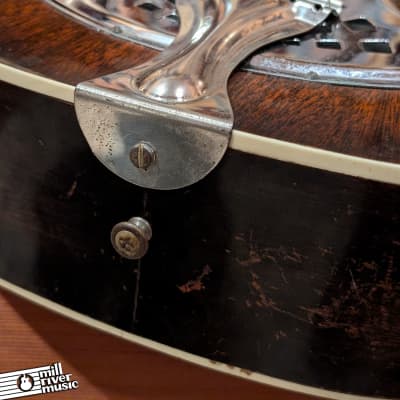 OMI Squareneck Dobro Resonator Vintage 1967-70 w/ Hard Case image 8