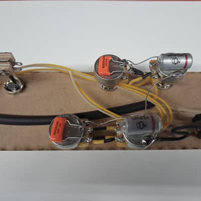 LP Style Guitar Wiring Harness, 3-way Switch, MOD Caps - Free USA Shipping image 2