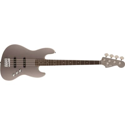 Fender Aerodyne Special Jazz Bass, Rosewood Fretboard, Dolphin Gray Metallic image 1