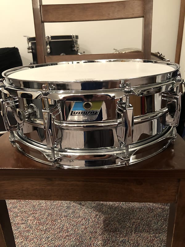 Ludwig Snare Drum 70’s Supraphonic 1976 Chrome Reverb
