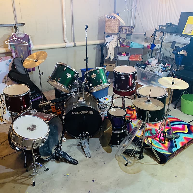 13 piece shop drum set