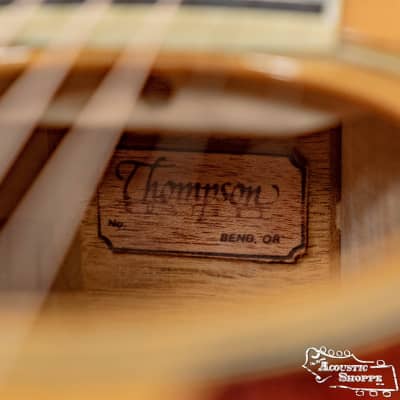 (Floor Model w/ Full Warranty) Preston Thompson Custom Shop OOOO-CWJMS Sitka/Figured Maple Acoustic Guitar #1404 image 13