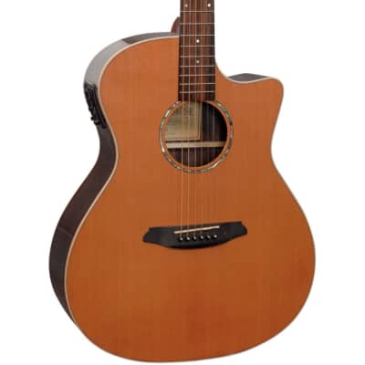Rathbone No.3 Electro Acoustic Guitar - Cedar / Ebony image 1