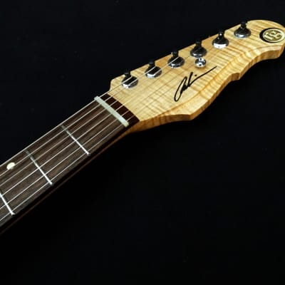 Rukavina English Walnut J Model 25" Offset Guitar image 7