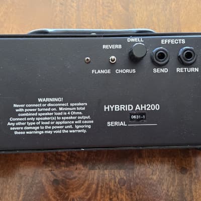 Evans Custom Amplifiers Hybrid AH200 Guitar Amp Head image 3