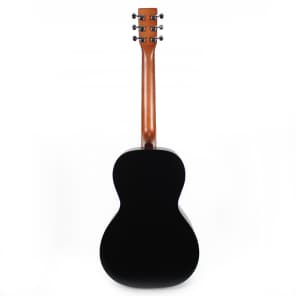 Art & Lutherie Ami Cedar Parlor Acoustic Guitar in Black image 5