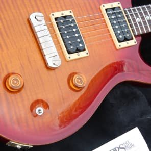 1993 Paul Reed Smith PRS Custom 22 Cherry Sunburst Hard Tail Sweet Switch Guitar With OHSC image 6