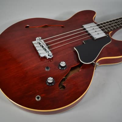 1967 Gibson EB-2 Bass Cherry Red w/Ohsc image 9