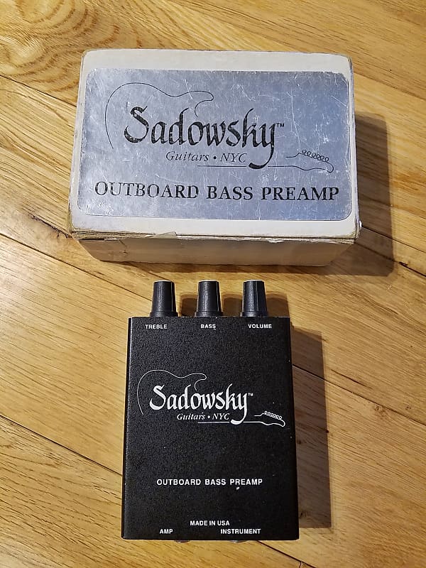 Sadowsky Outboard Bass Preamp (original version)