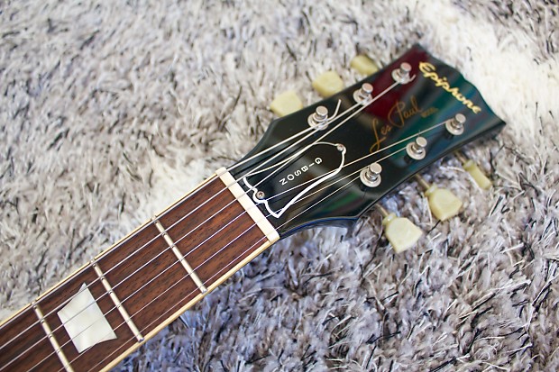 ギター Epiphone Japan Les Paul standard FUJIGEN Epiphone Les Paul Standard Plain Top Made in Japan 1999年
