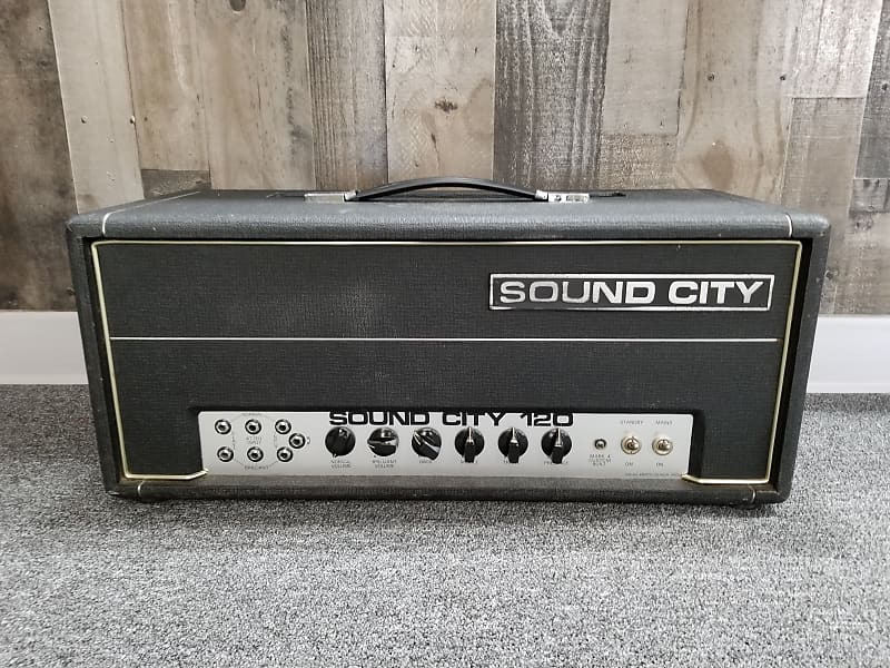 1970s Sound City 120 Head - 100% Original - Sounds Killer! image 1