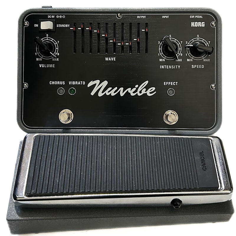 Korg Nuvibe Vibrato/Chorus Effector Pedal w/ Foot Controller | Reverb