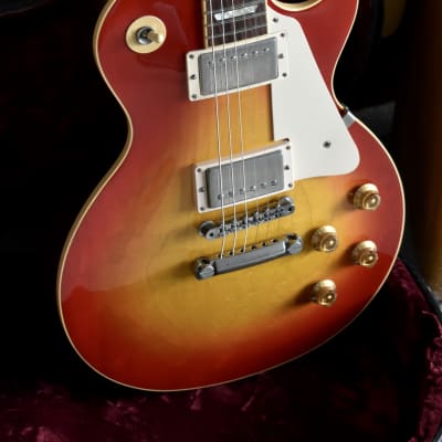 1997 Gibson Yamano Custom Shop Les Paul Standard Heritage Cherry Sunburst w/OHSC & Paperwork, YCS, All Original, CLEAN, RARE, 9.25lbs image 3