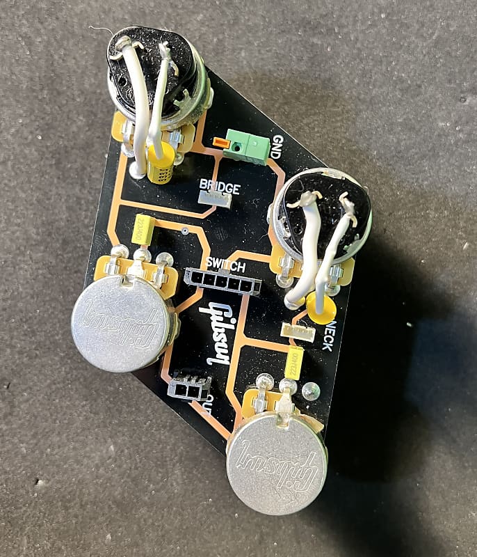 Gibson Les Paul Studio PCB with push pulls Reverb