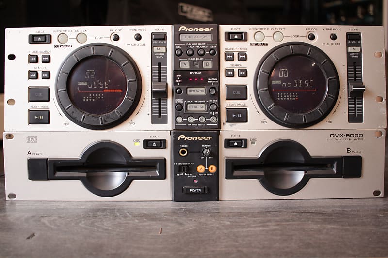 その他 Pioneer CMX-5000 DJ TWIN CD PLAYER Pioneer CMX-5000 Dual CD Player