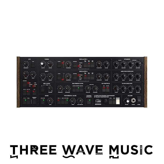 Black Corporation XERXES MK2 - Polyphonic Analogue Synthesizer in Stock! [Three Wave Music] image 1