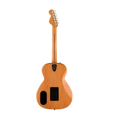 Fender Highway Series Parlor 6-String Acoustic Guitar with Rosewood Fingerboard (Right-Handed, All-Mahogany) image 2