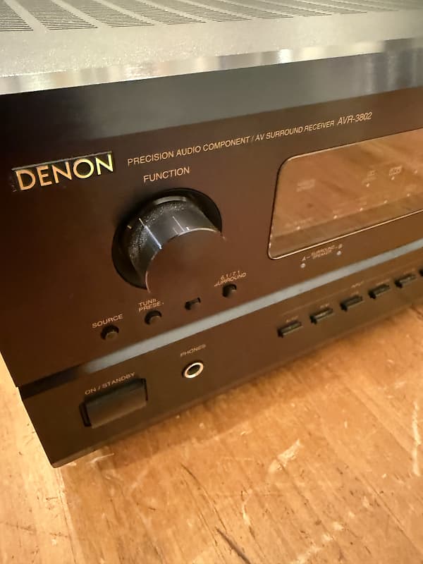 Denon AVR-3802 A/V 5.1-channel receiver with DTS-ES, Dolby® Digital  			