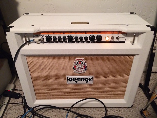 White orange amp online