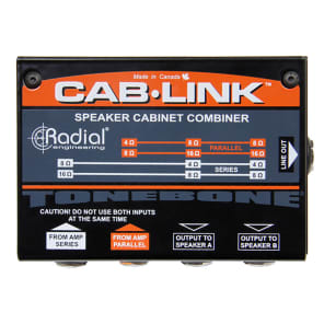 Radial Cab-Link Speaker Cab Combiner