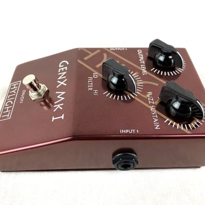 HYLIGHT GENX MKI Custom Shop Classic Fuzz Tone Pedal NOS OC81 Germanium Transistors Made In London UK image 5